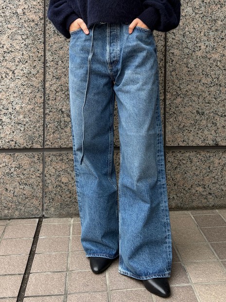 新品AGOLDE エーゴールドイーEMMI JEAN IN INTUITION AGOLDE/エーゴールドイー】EMMI JEAN IN INTUITION ワイドレッグデニム
