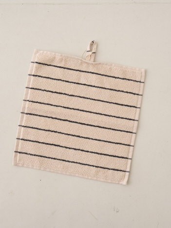 【BONGUSTA/ボンガスタ】NARAM STRIPED タオル 30×30　WASH CLOTH