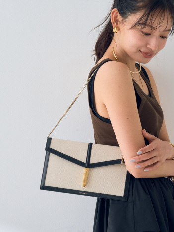 【DEMELLIER/デメリエー】The Tokyo Clutch クラッチバッグ