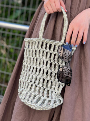 ルージュ・ヴィフ ラクレ
【The Bagmati/ザ バグマティ】メタリックネットバッグ