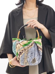 manipuri/マニプリ】カゴバッグスカーフセット｜Rouge vif la cle