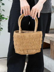 Rouge vif la cle - 【一部店舗限定】フリンジミニカゴ バック