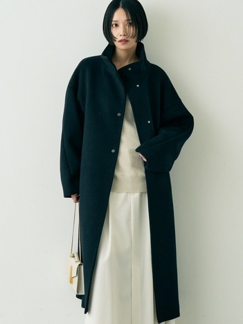 ラクーン混ボトルネックニットプルオーバー｜Rouge vif la cle