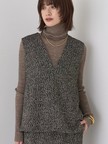 【セットアップ対応】ポリウーリングカルゼVネックベスト