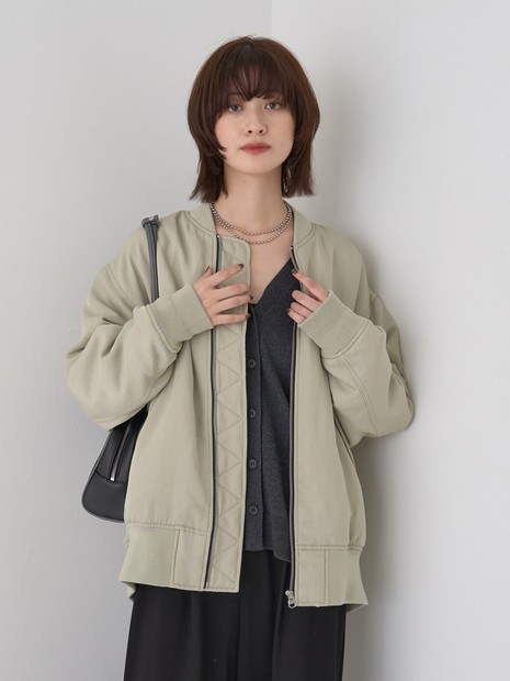 【高機能中綿使用】ミリタリーブルゾン