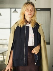 Rouge vif la cle フィブリルシアーフーディーブルゾン　ほぼ未使用 Rouge vif la cle フィブリルシアーフーディーブルゾン ほぼ未