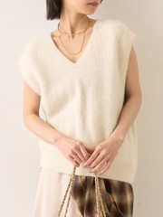 フォックスウール ニットベスト｜OUTLET / アウトレット