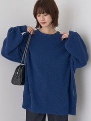 ストールセット】ポケット付片畦ニットプルオーバー｜Rouge vif la cle