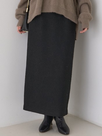 【セットアップ対応】ポリウーリングカルセタイトスカート