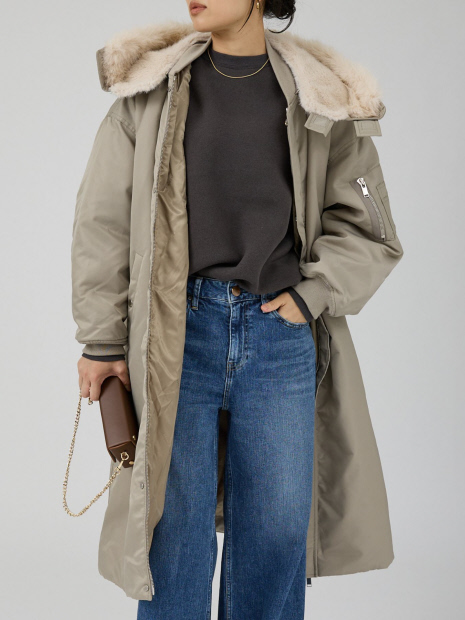 upper hights/アッパーハイツ】THE U-2 LONG HOODIE 2WAYロング