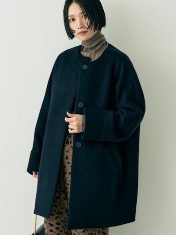 DESIGNWORKS(Abahouse Devinette) ノーカラーコート ノーカラーコート (レディース) | ABAHOUSE ONLINE STORE