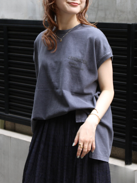 【upper hights/アッパーハイツ】BIG NO SLEEVE T ノースリーブTシャツ
