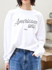 ルージュ・ヴィフ ラクレ
【AMERICANA×MICA&DEAL/ アメリカーナ×マイカ】long tee ロゴロングスリーブTシャツ