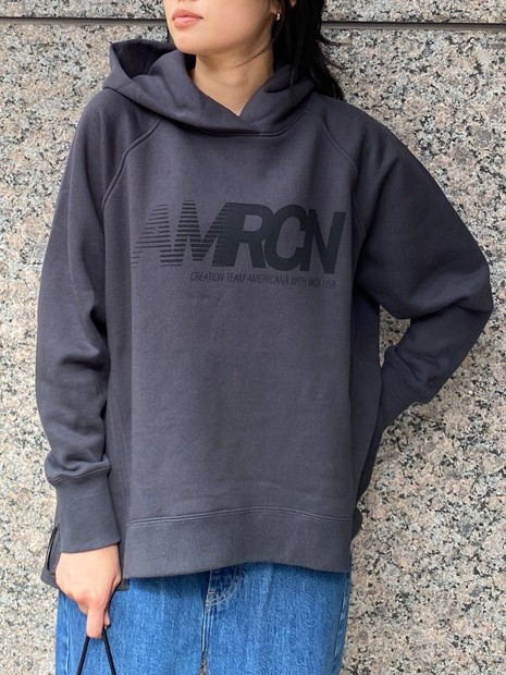 【AMERICANA×MICA＆DEAL/ アメリカーナ×マイカ】parka ロゴパーカー/ スウェット / フーディー