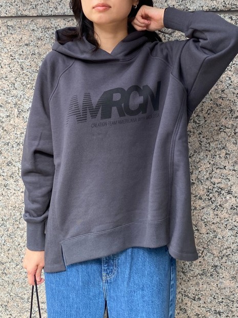 【AMERICANA×MICA＆DEAL/ アメリカーナ×マイカ】parka ロゴパーカー/ スウェット / フーディー