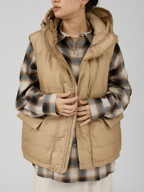 REMI RELIEF/レミレリーフ】超軽量ダウンベスト｜Rouge vif la cle