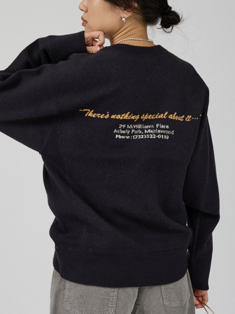 ST.JOHNS 3RD CLUB/セントジョンズサードクラブ】ロゴニットプル