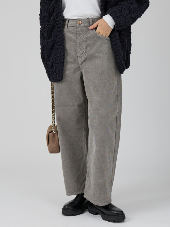 【RED CARD/レッドカード】Oregon クロップド丈バルーンコーディロイパンツ