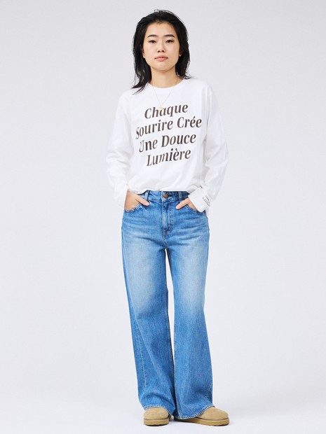 【RED CARD/レッドカード】Freddie ローライズワイドバギーデニム