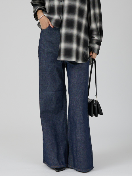 【upper hights/アッパーハイツ】THE LAYLA ハイライズフレアデニム