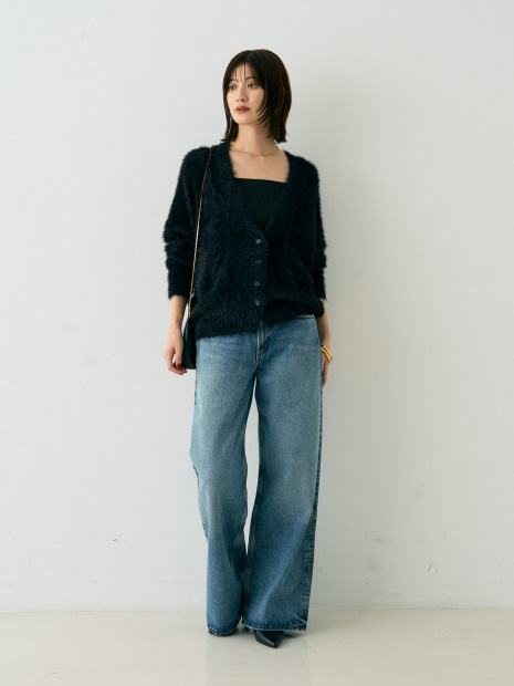 【AGOLDE/エーゴールドイー】KEIRA JEAN IN DOWNTOWN ローライズワイドデニム