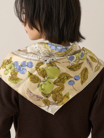 Rouge vif la cle - 【manipuri/マニプリ】アンティークレシピ スカーフ 65×65【予約】