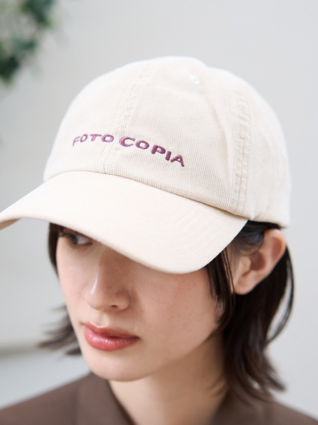 【La Maison de Lyllis/ラ メゾン ド リリス】FOTO CAP ロゴキャップ【予約】