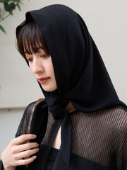 La Maison de Lyllis/ラ メゾン ド リリス】KERCHIEF大判三角スカーフ