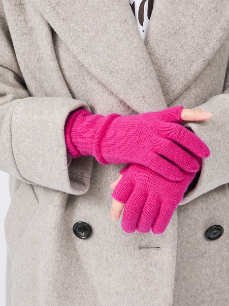 ルージュ・ヴィフ ラクレ（Rouge vif la cle）/【WILLIAM BRUNTON/ウィリアム ブラントン】カシミヤロングリストウ WILLIAM BRUNTON/ウィリアム ブラントン】ロングカーフグローブ