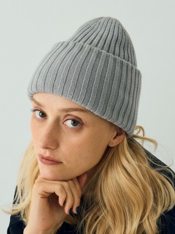 【COSY/コージー】リブニットキャップ　ビーニー