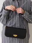 【MAESTOSO/マエストソ】NOA BAGUETTE レザーショルダーバッグ / クラッチバッグ
