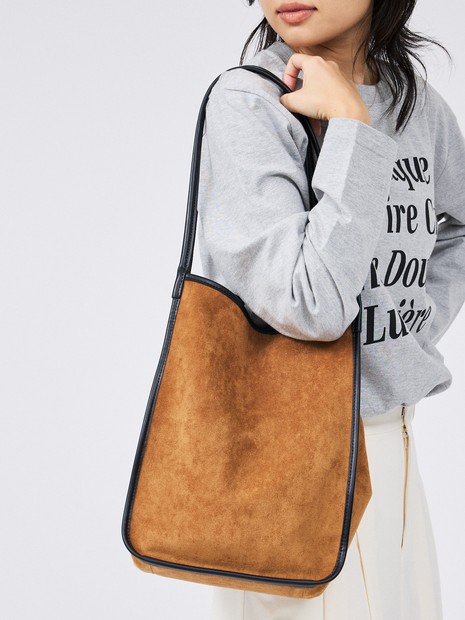 ルージュ・ヴィフ ラクレ（Rouge vif la cle）/【IOMMI/イオミ】フェイクスエード トートバッグ 巾着付き IOMMI/イオミ】フェイクスエード トートバッグ 巾着付き｜Rouge vif la