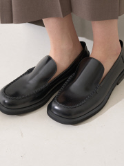 PELLICO ブラウンレザー ローファー チェーン付き PELLICO SUNNY / ペリーコサニー】モカシン ローファー｜OUTLET