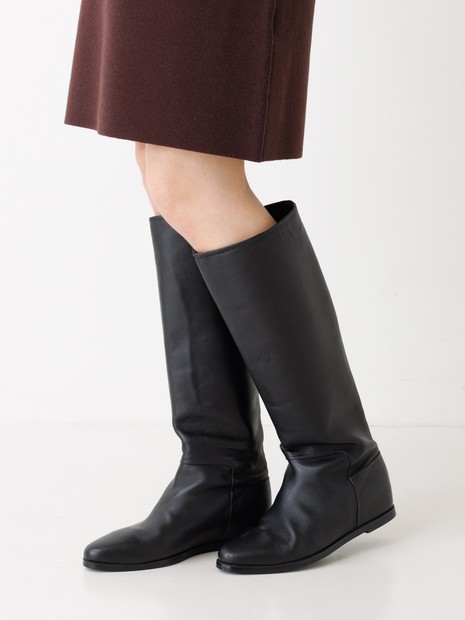 【REMME／レメ】フラットインソールロングブーツ