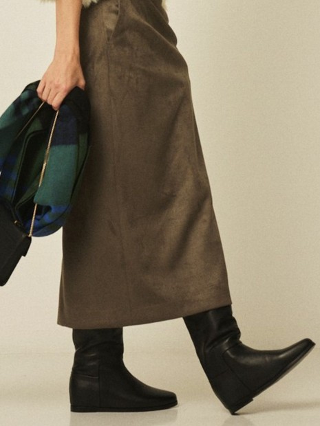 【REMME／レメ】フラットインソールロングブーツ