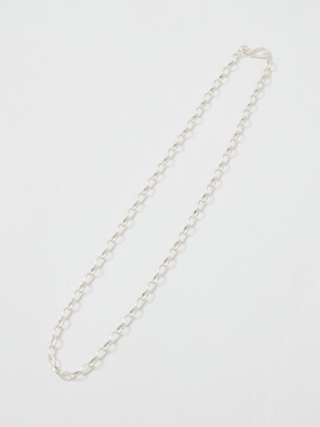 【OCUCCI jewelry/オクチ ジュエリー】Rounded roll シルバーチェーンネックレス