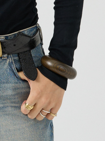 【OCUCCI  jewelry/オクチ ジュエリー】Zelkova C bangle バングル