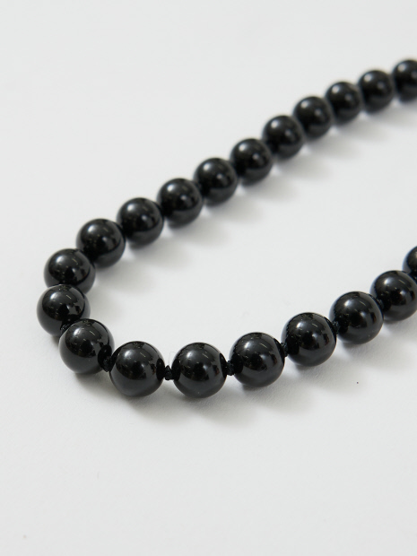 【OCUCCI  jewelry/オクチ ジュエリー】Stone Choker-onyx オキニスチョーカーネックレス