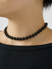 ルージュ・ヴィフ ラクレ
【OCUCCI  jewelry/オクチ ジュエリー】Stone Choker-onyx オキニスチョーカーネックレス