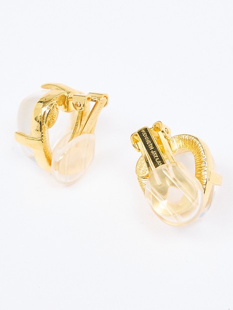 Kenneth Jay Lane/ケネス ジェイ レーン】クリアストーンイヤリング