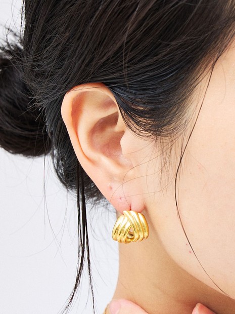 MC STUDIO/エムシースタジオ】ツイストピアス｜Rouge vif la cle