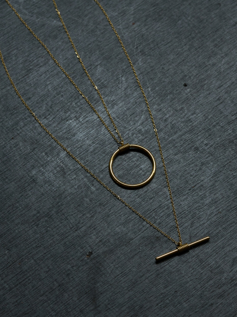 【PETIT MOMENTS/プティ・モーメント】2連レイヤードネックレス Devin Necklace【予約】