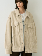 【AGOLDE/エーゴールドイー】REWORKED WAYNE JACKET リワークド・ウェインデニムジャケット/ライスグラス