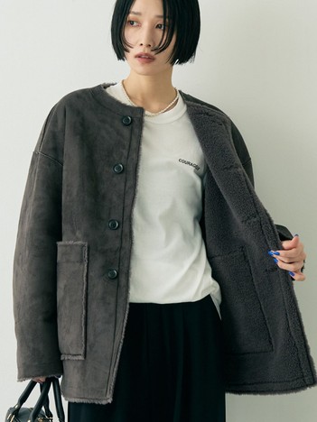 ノーカラーコート (レディース) | ABAHOUSE ONLINE STORE