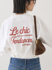 Rouge vif la cle - ピグメントロゴBIG Tシャツ【予約】
