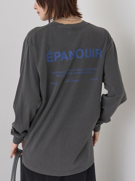 ガーメントダイロゴロンTシャツ