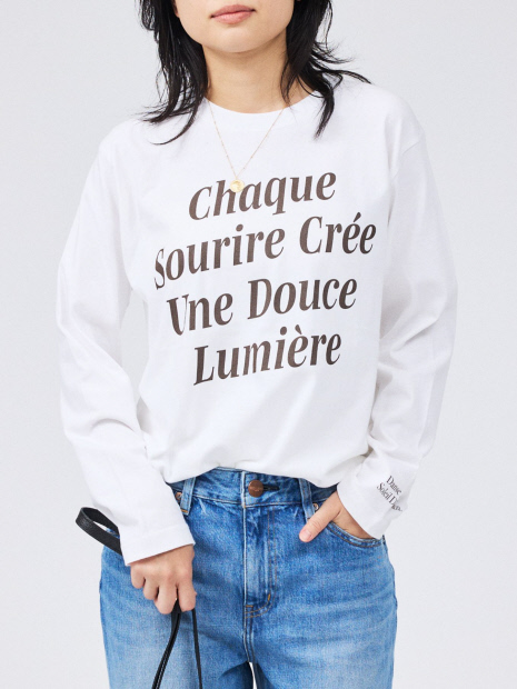 ルージュ・ヴィフ ラクレ（Rouge vif la cle）/ロゴロングスリーブTシャツ ロゴロングスリーブTシャツ｜Rouge vif la cle / ルージュ・ヴィフ ラクレ