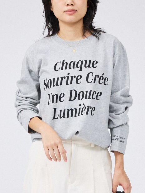 ロゴロングスリーブTシャツ｜Rouge vif la cle / ルージュ・ヴィフ ラクレ