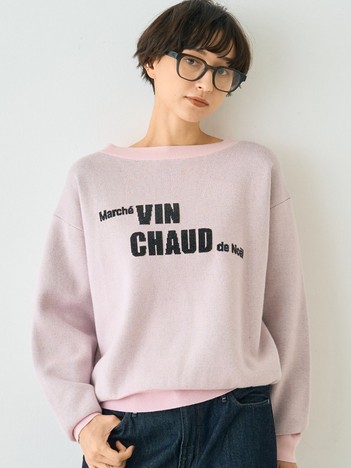 ノエルロゴニットプルオーバー【予約】