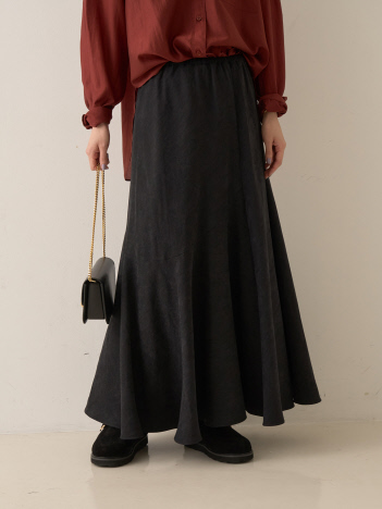 Rouge vif la cle - 【定番人気】【2025AW】切替マキシスカート【予約】